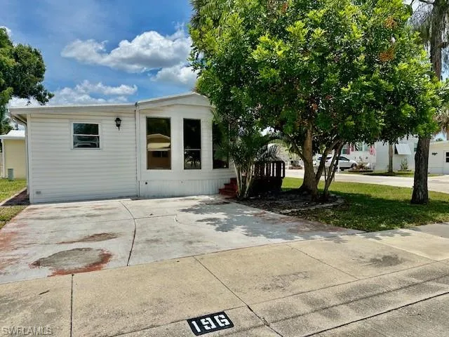 View of rear view of property