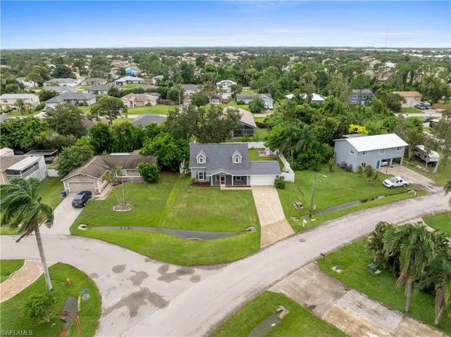 Aerial view front