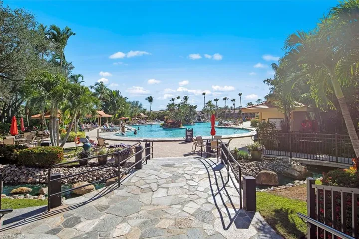 PAVER PATH LEADING TO THE POOL