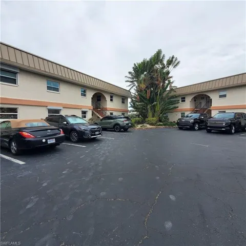View of uncovered parking lot