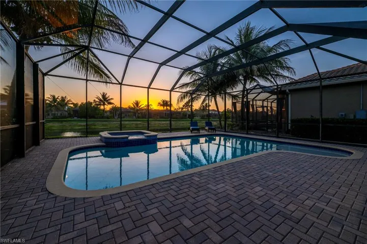 Sunset pool