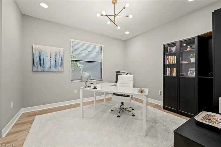 Downstairs office/bedroom