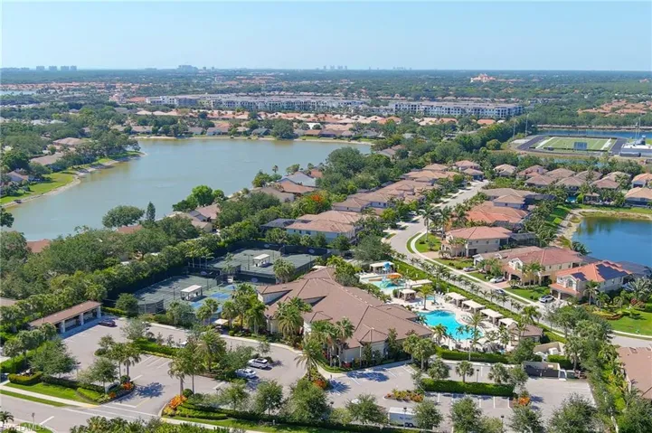 Clubhouse aerial view