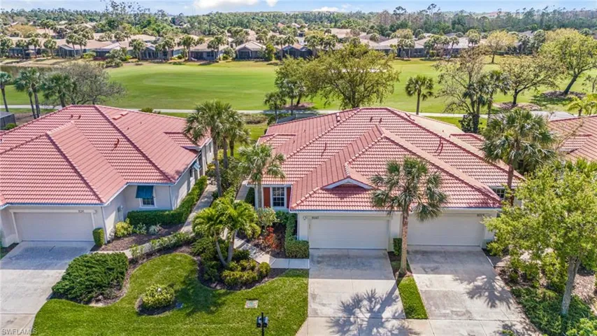Lovely duplex sits right on the Golf Course