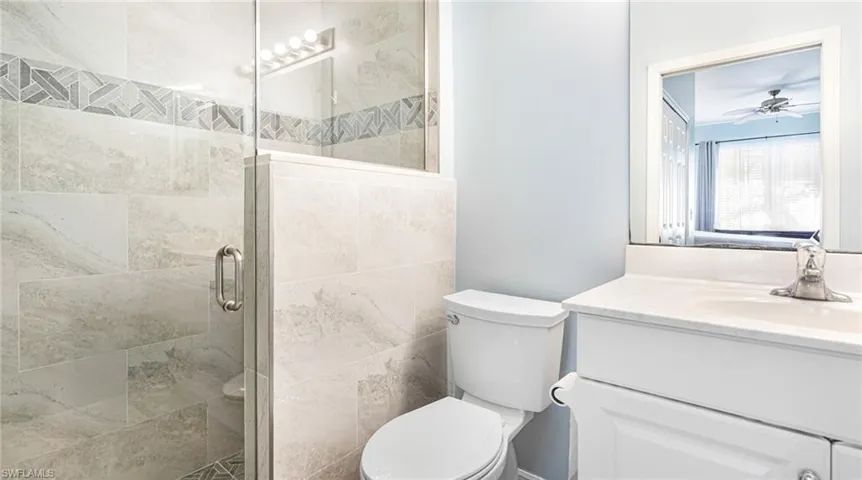 New shower with rimless door