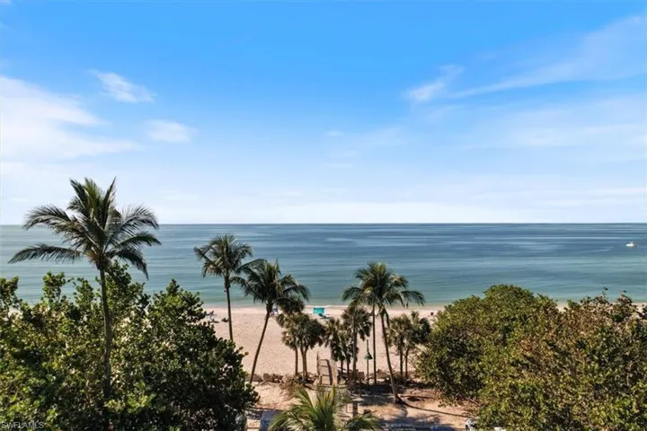 Water view featuring a beach view