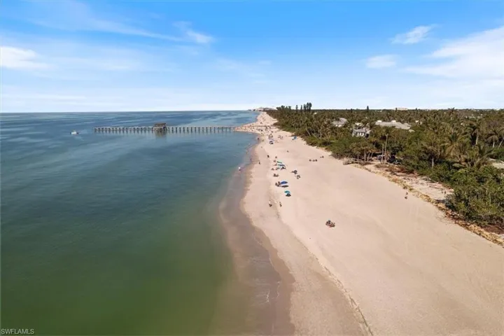 Property view of water featuring a view of the beach