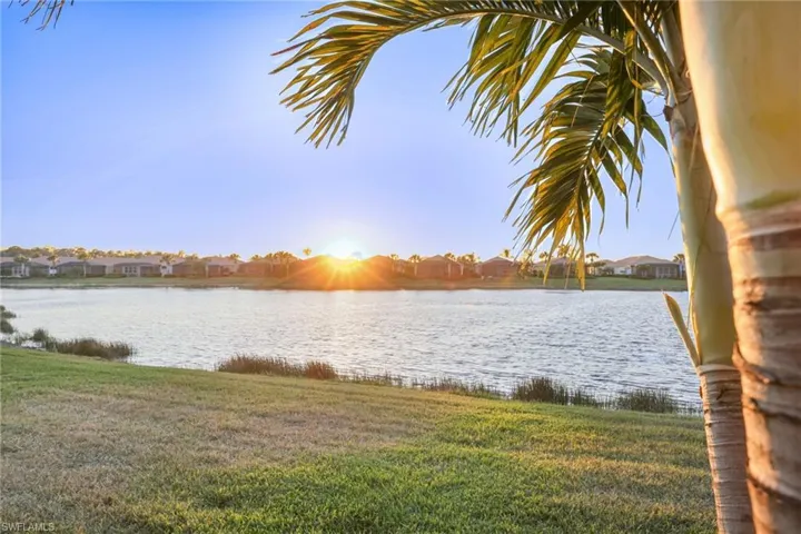 Water view with nearby suburban area