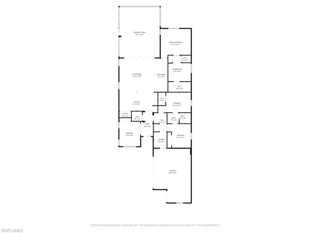 View of home floor plan