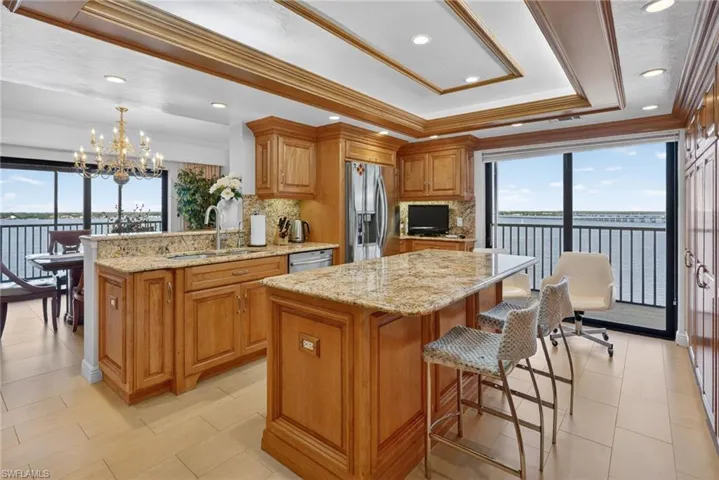 If you love to cook and entertain, you will ove this kitchen