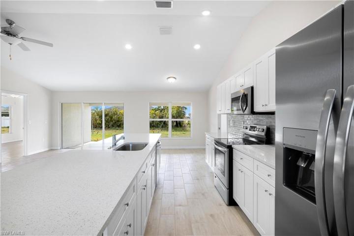 photos are of a different home, but same model