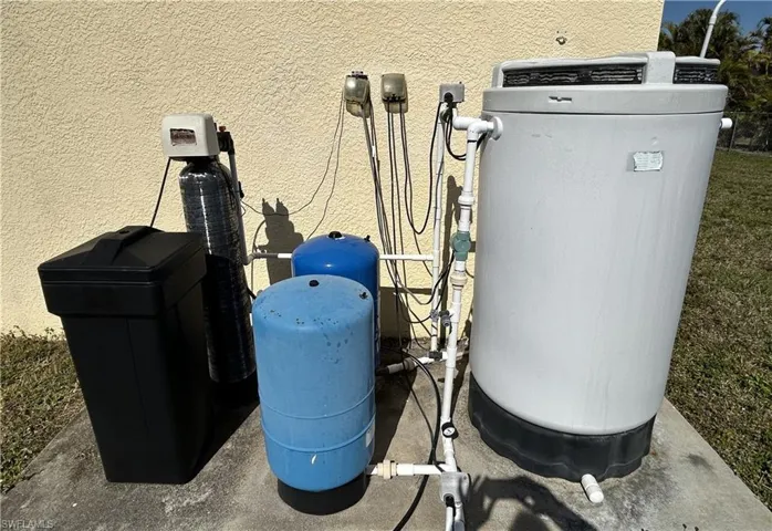 Plumbing and water softener equipment