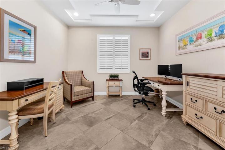 If you work from home here is your new home office with french doors for Privacy.