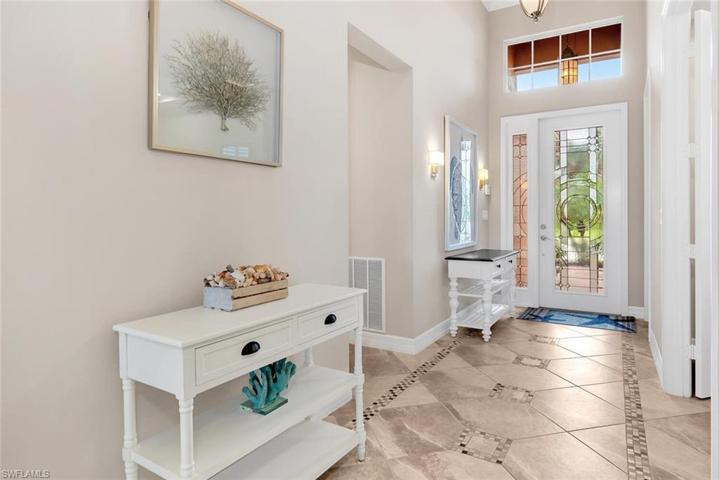 An entryway that makes a statement.