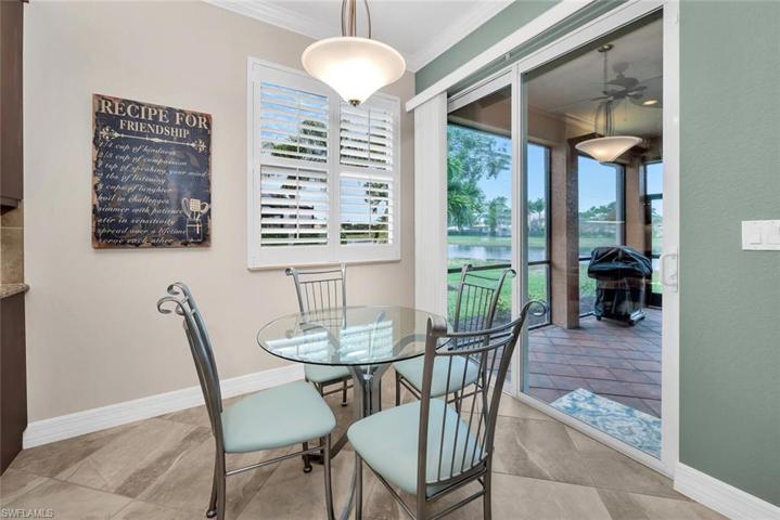 Have your morning coffee overlooking the lake.