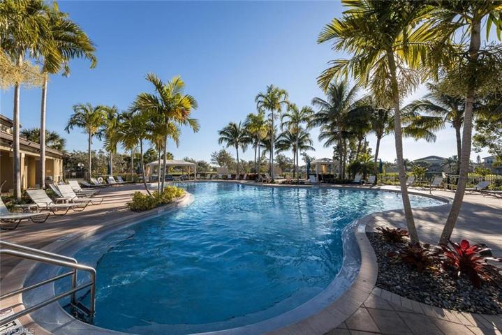 Lots of room at the resort style pool.