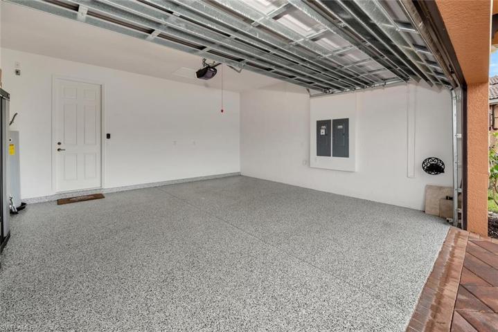 This garage is immaculate. The epoxied floor looks as good as the day it was done.