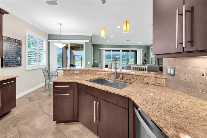 Kitchen open to breakfast area and family room. Perfect for entertaining.