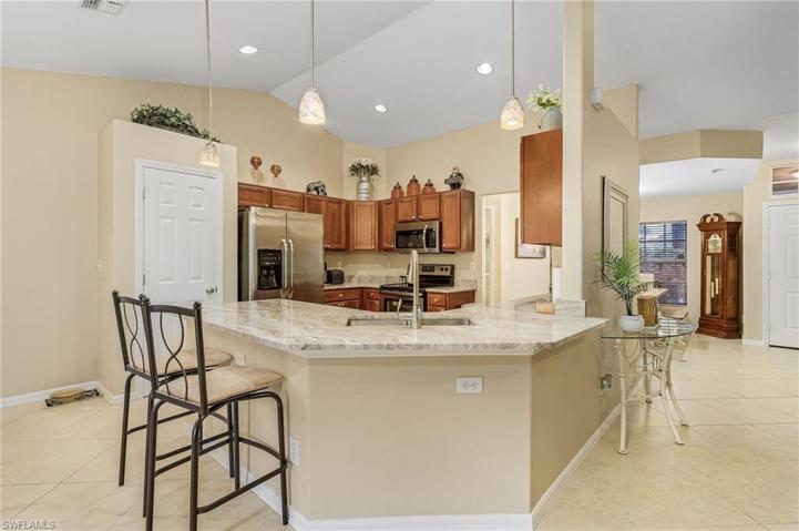 Large open kitchen