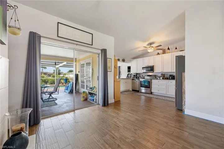 Extra Dining area with fire place