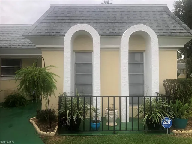 Front view of property