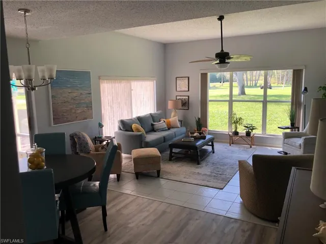 Living room view from entry