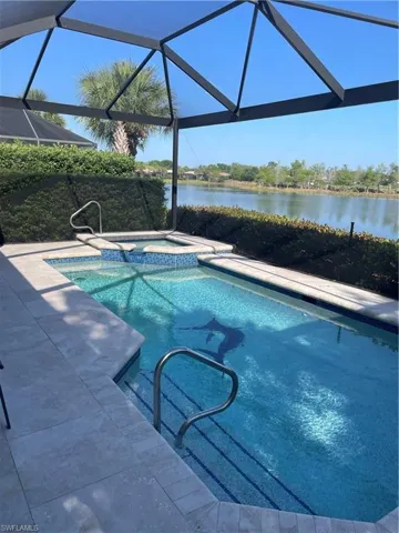 Resurfaced Saltwater Pool