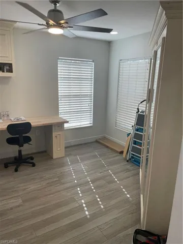 Office den or 3RD bedroom with built inns and murphy bed