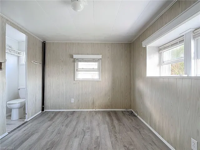 Second bedroom or den with half bath