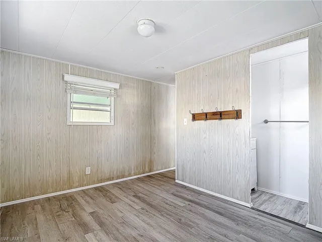 Spare room with half bath