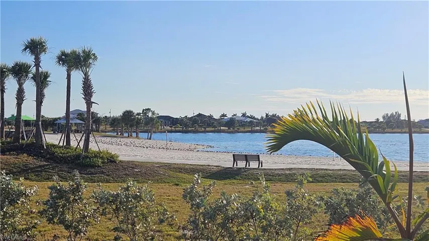 Water view of community park