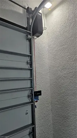 Wall mounted garage door opener
