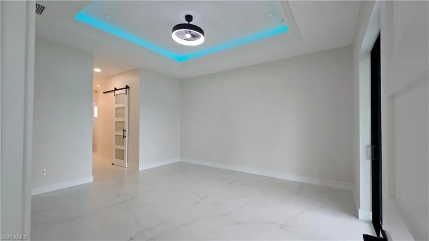 Primary bedroom featuring ambiance mood lighting