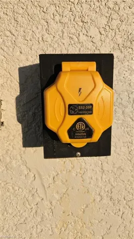 Generator outlet (directly connected to breaker pannel)