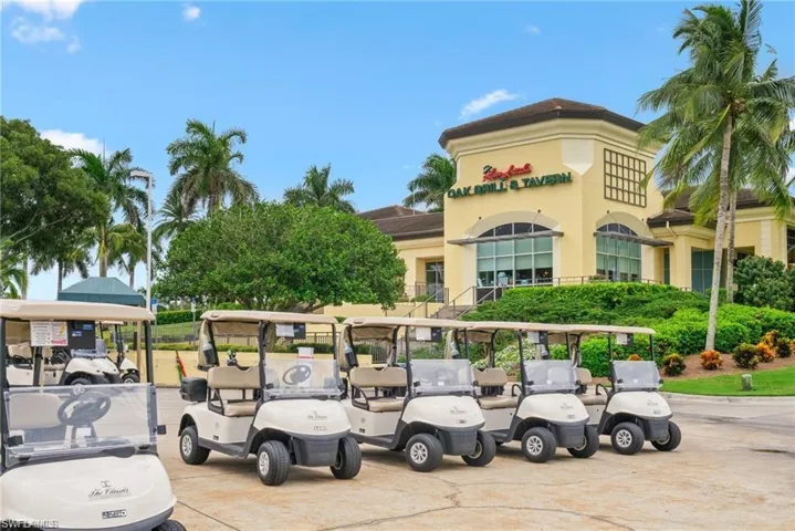 View of Public Golf Clubhouse & Sam Sneads restaurant
