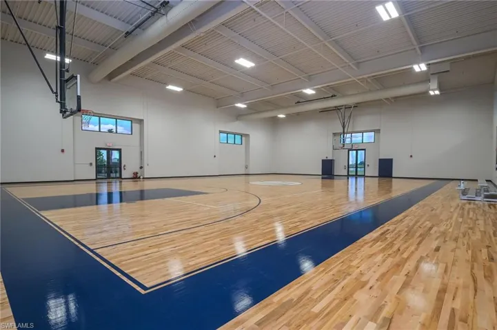 INDOOR BASKETBALL COURT