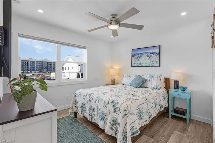 One of two additional guest rooms.