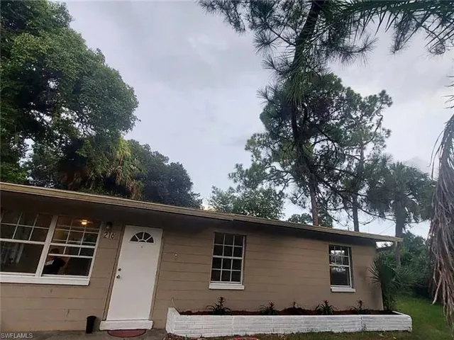 View of ranch-style home