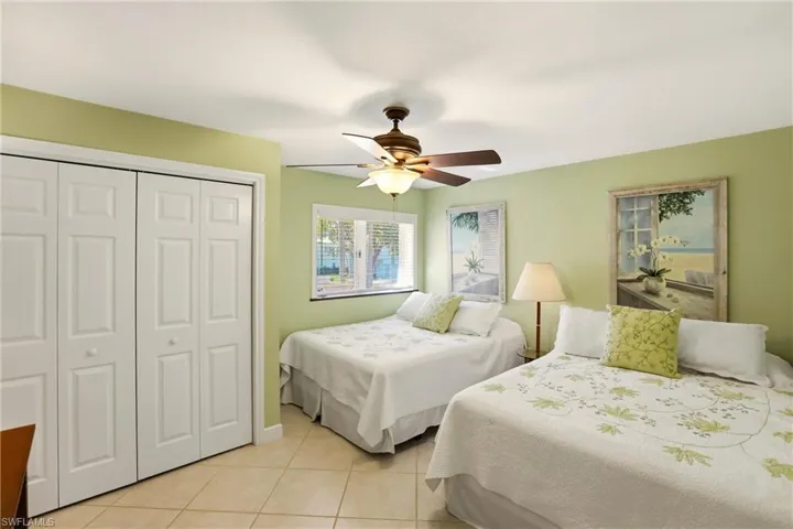 Spacious Guest Bedroom for overnight guests.
