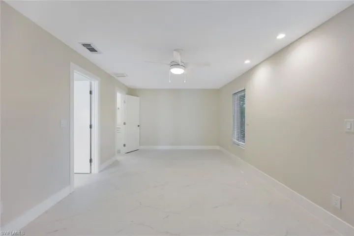 Retreat to your primary suite after a long day of exploring the backwaters...