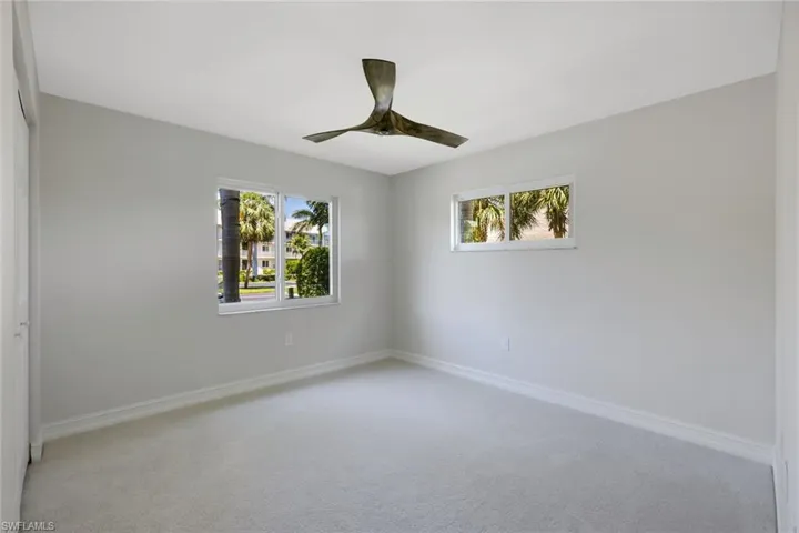 2nd Bedroom features new carpeting and baseboard