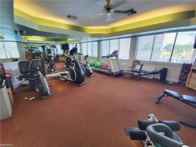 View of exercise room