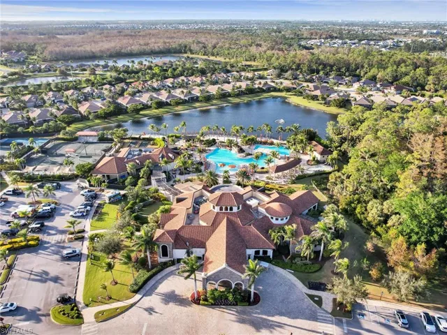 Aerial View Villa Rilassare
