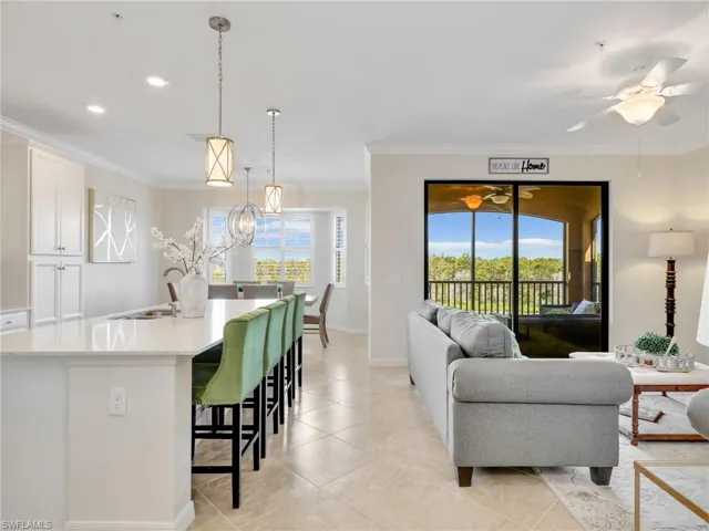 Kitchen and Living Room