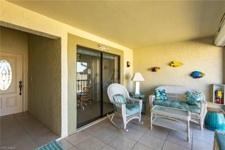 View of Courtyard Lanai