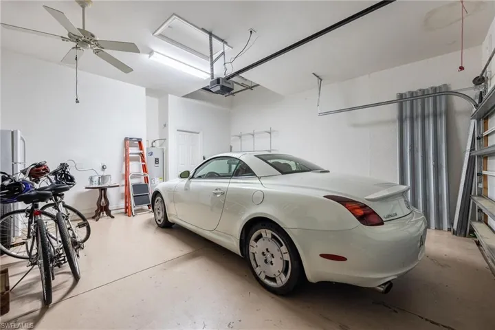 oversized 2 car garage. Car is for sale!