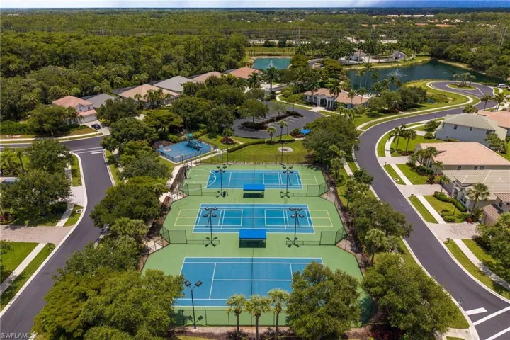 Community Pickle Ball and Tennis Courts