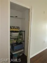 View of closet