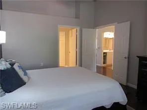 Bedroom with connected bathroom