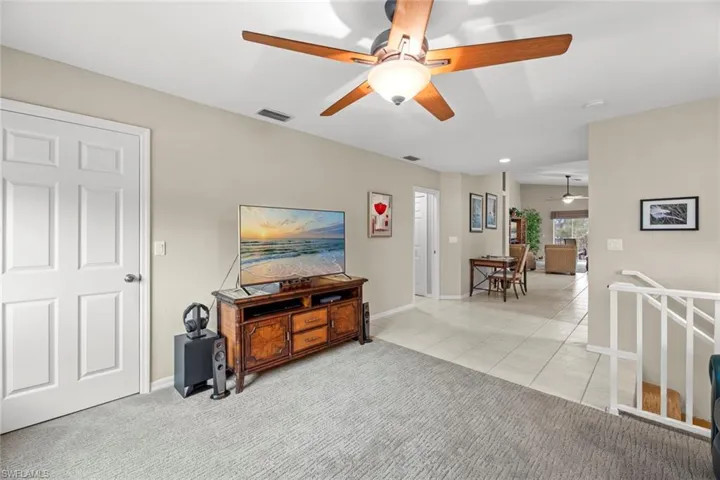 Spacious open floorplan upstairs